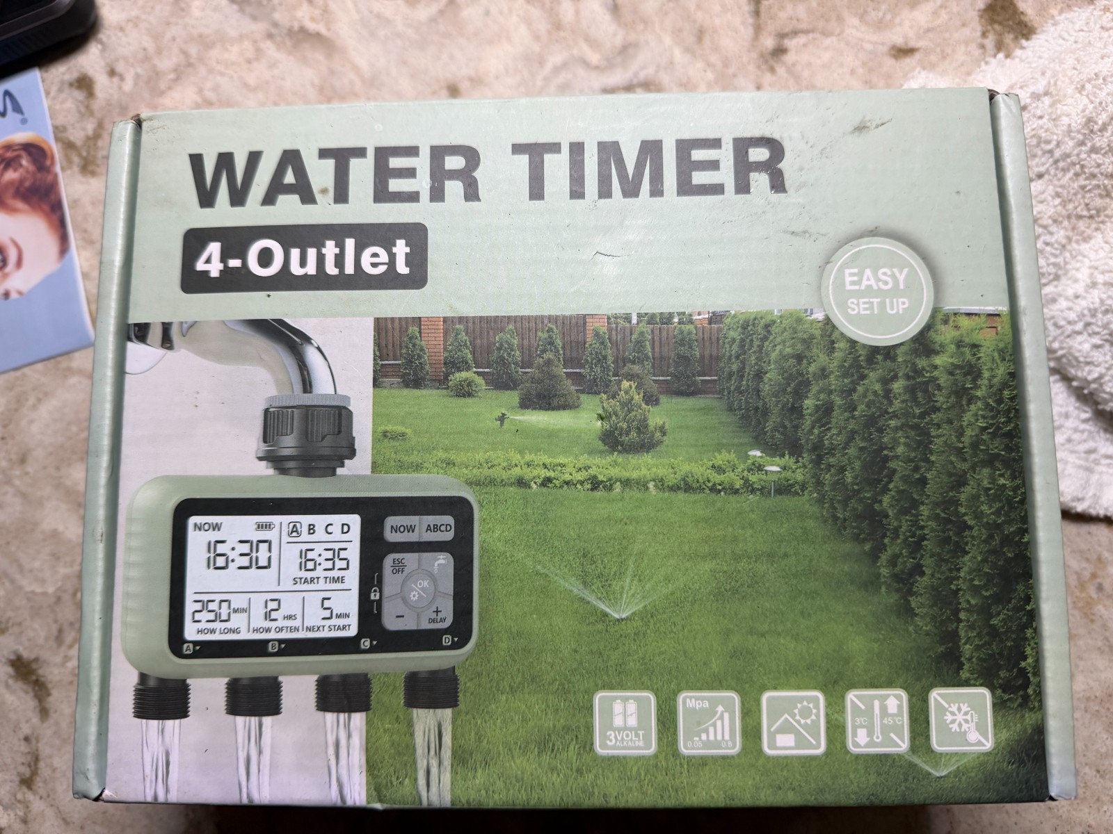 Xinfuture Water timer for irrigation. model HCT-379