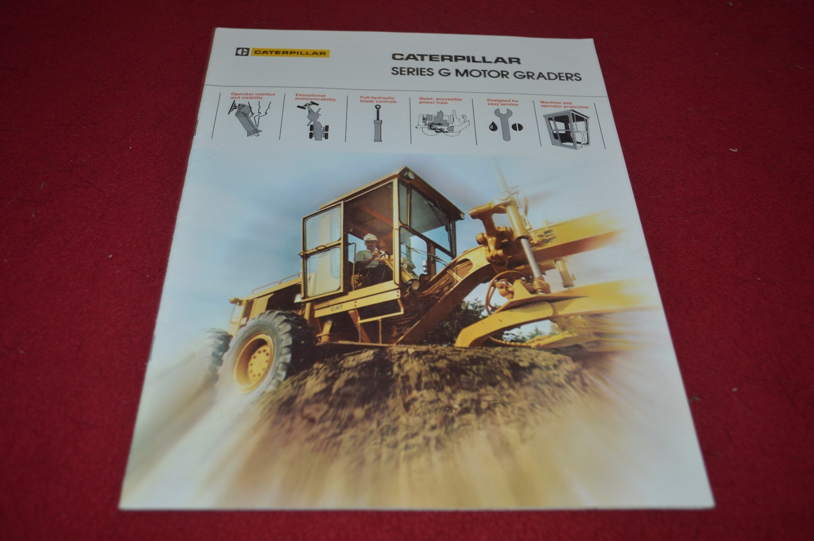 Caterpillar 16G 14G 140G 12G 130G 120G Motor Grader Dealer's Brochure DCPA6