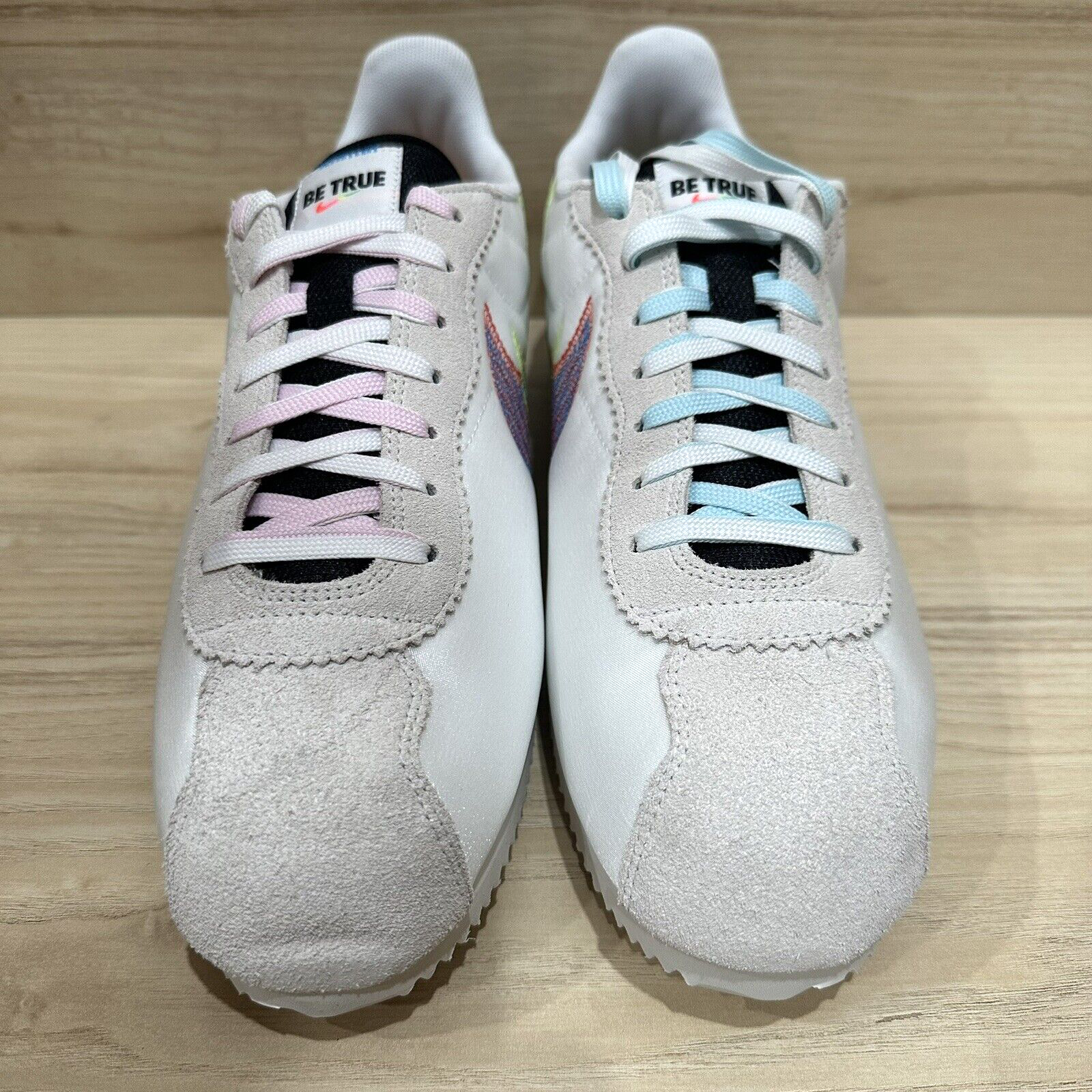 Nike Cortez BeTrue White Multicolor DR5491-100 Men's Shoes Size 10.5 11 11.5 13