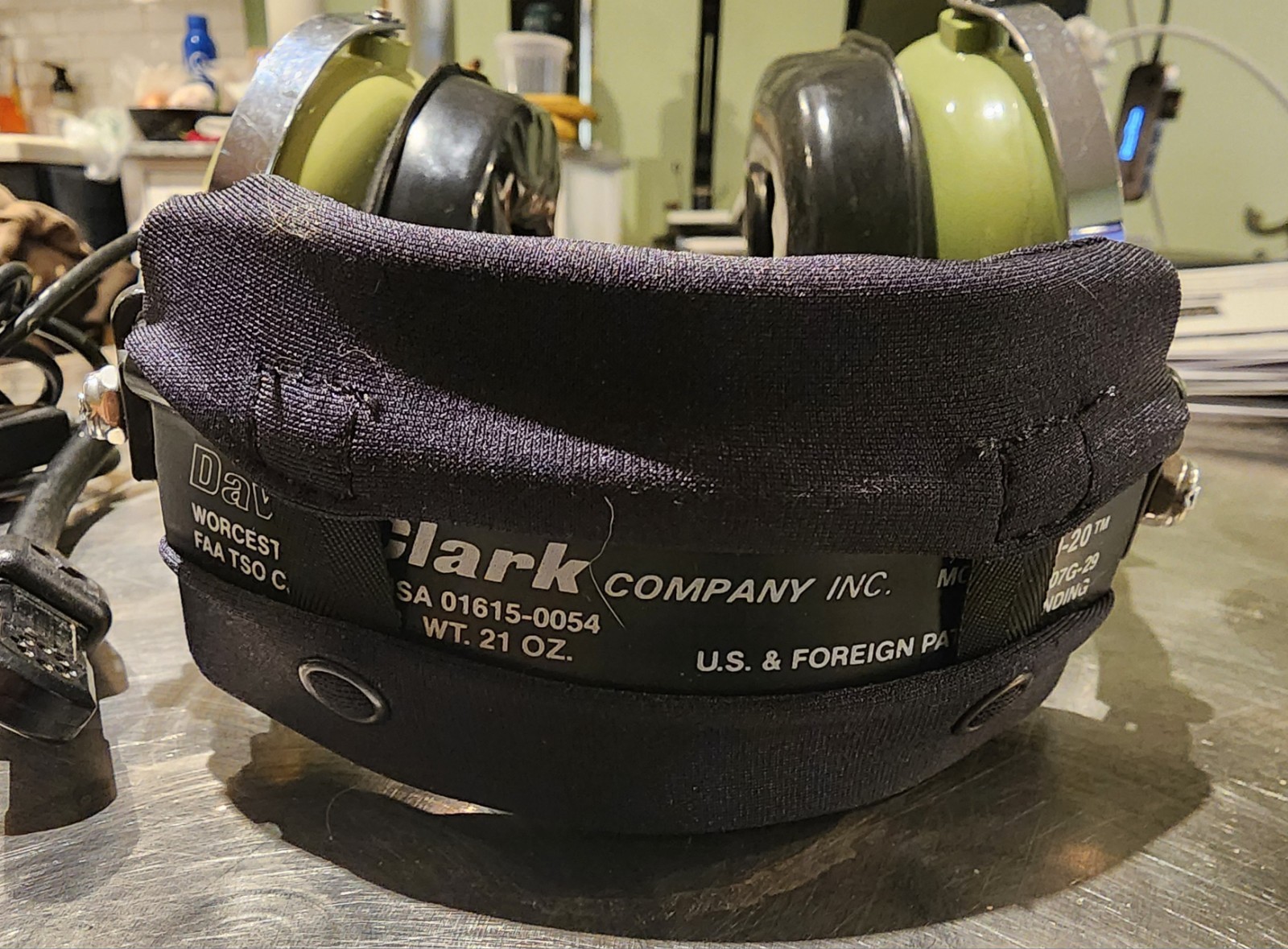 David Clark H20-10 Headset with GA-Dual Plugs