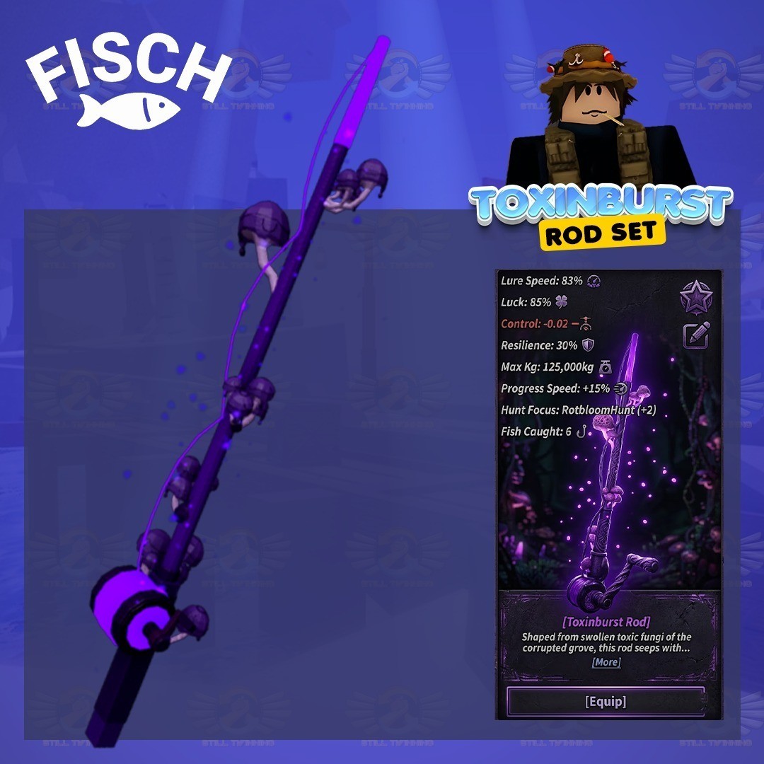 Toxinburst Rod Set - Fisch
