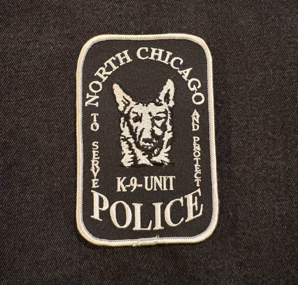 North Chicago K-9 Unit Police Patch IL police patch sheriff