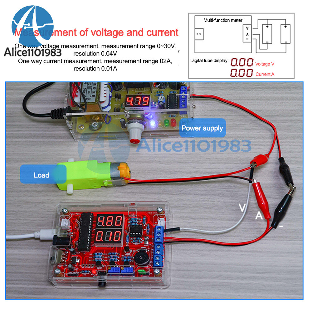 Current Temperature Detection PWM Signal Generator Electronic DIY kits 5V