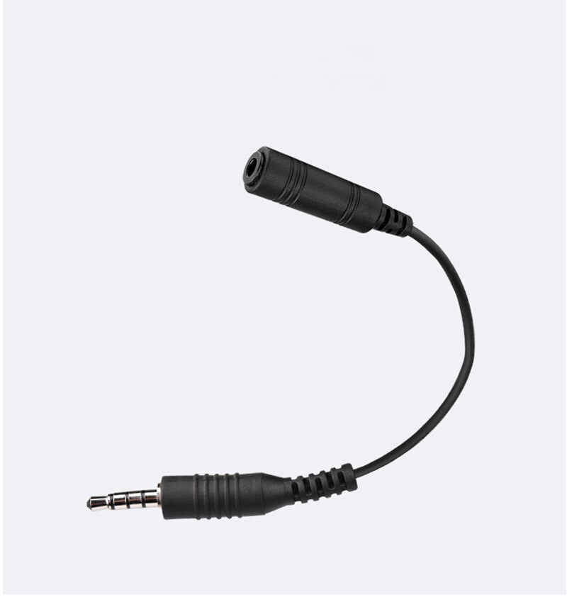 Helicopter U174 Aviation Single Pin Plug to 3.5mm Audio Devices Adapter Cable