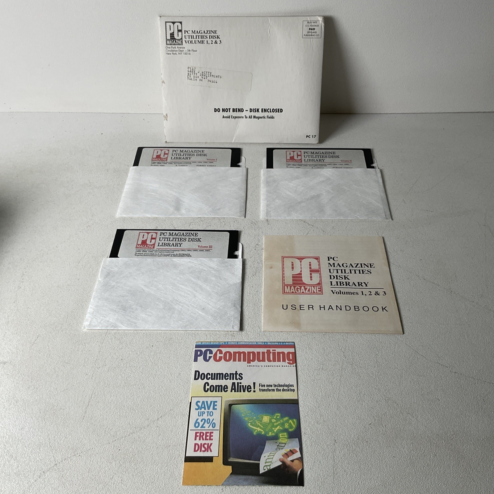 PC Magazine Utilities Disk Library Volume 1 - 3
