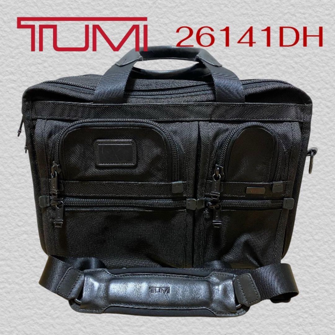 TUMI Business Bag Expandable 2-Way Black  Used