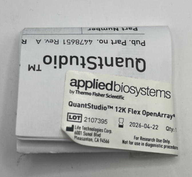 Applied Biosystems QuantStudio 12K Flex Calibration Starter Kit 4478650