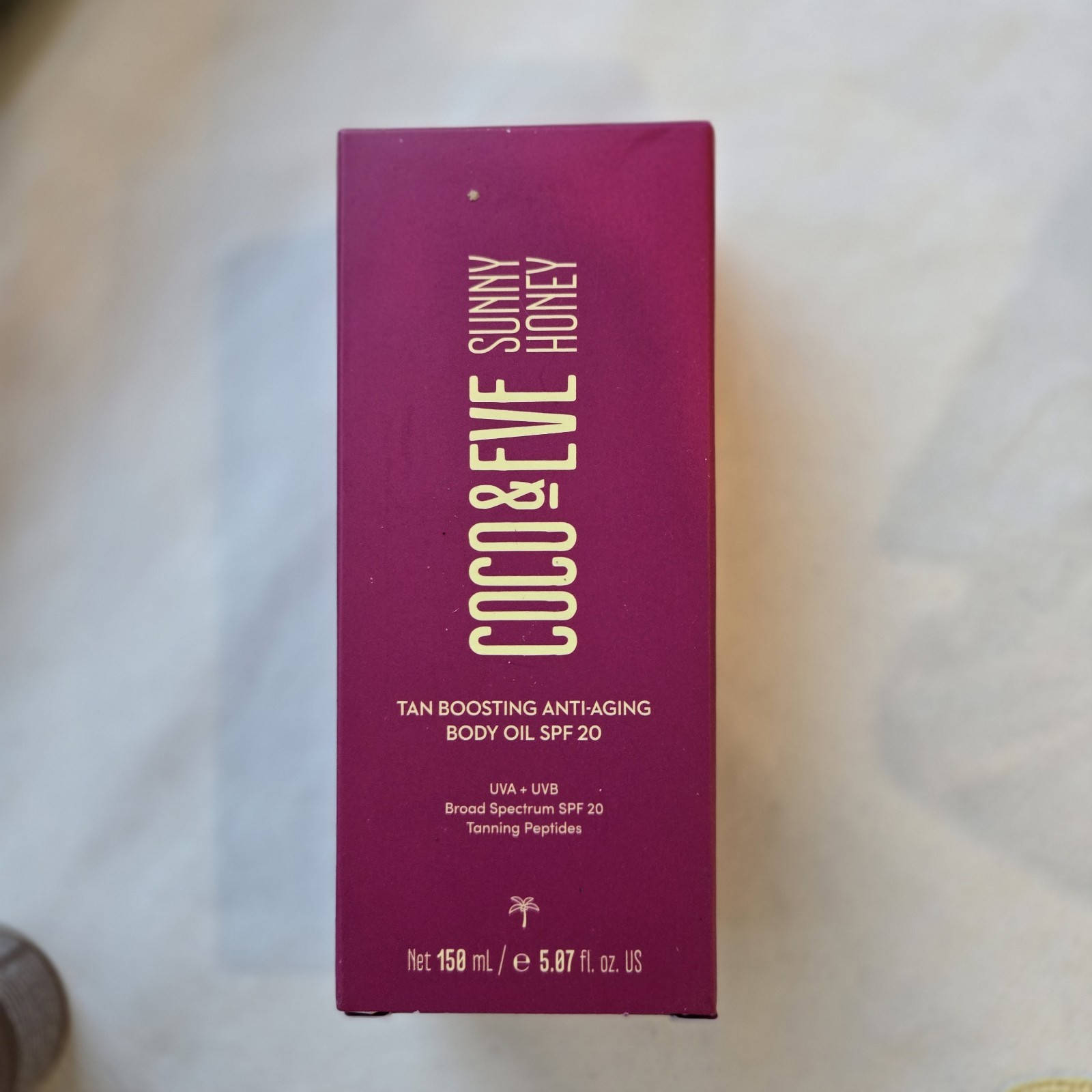 Coco & Eve Tan Boosting Anti-Aging Body Oil SPF20