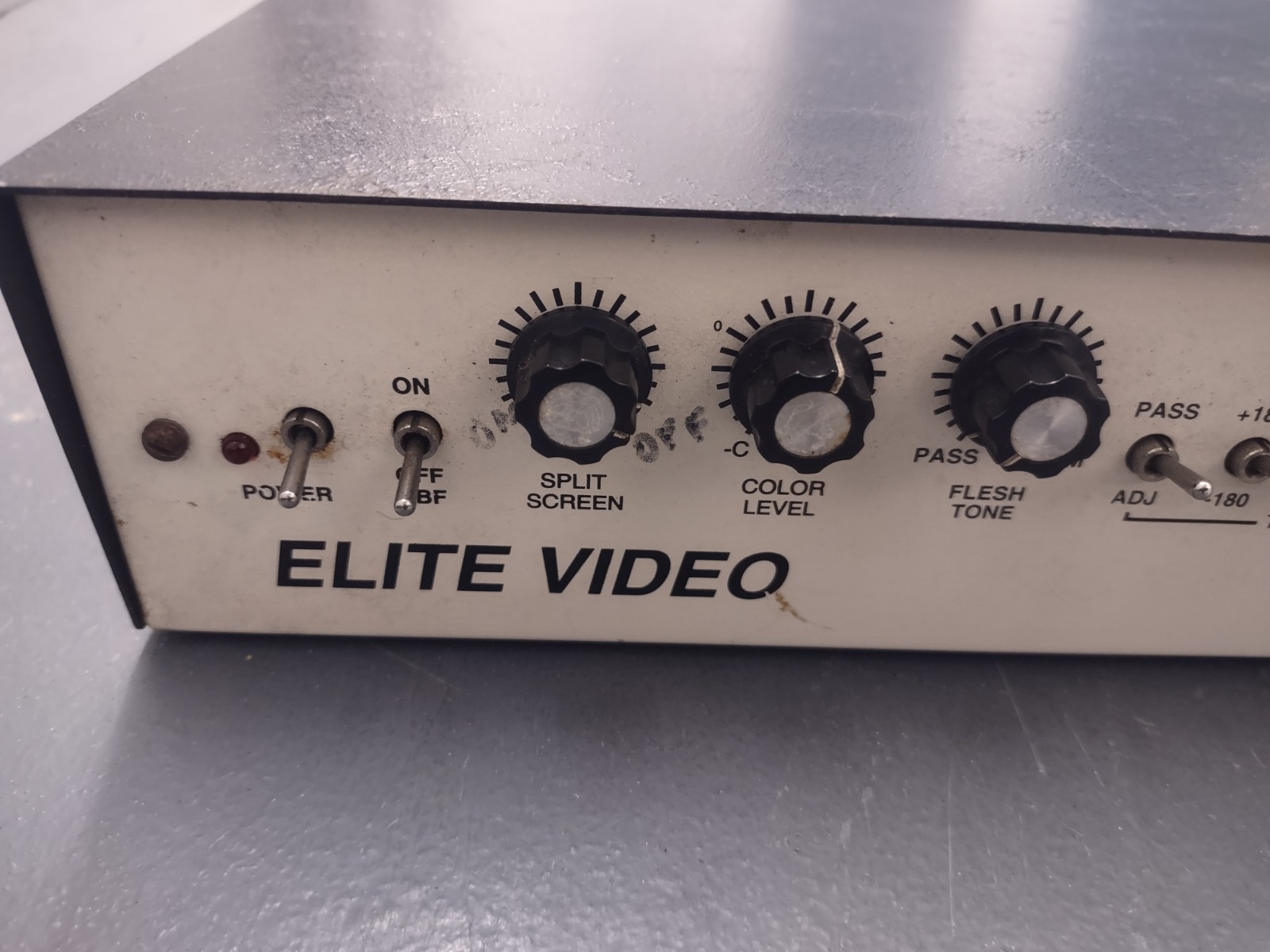 Elite Video BVP-4 Broadcast Video Processor Color Correction Split Screen