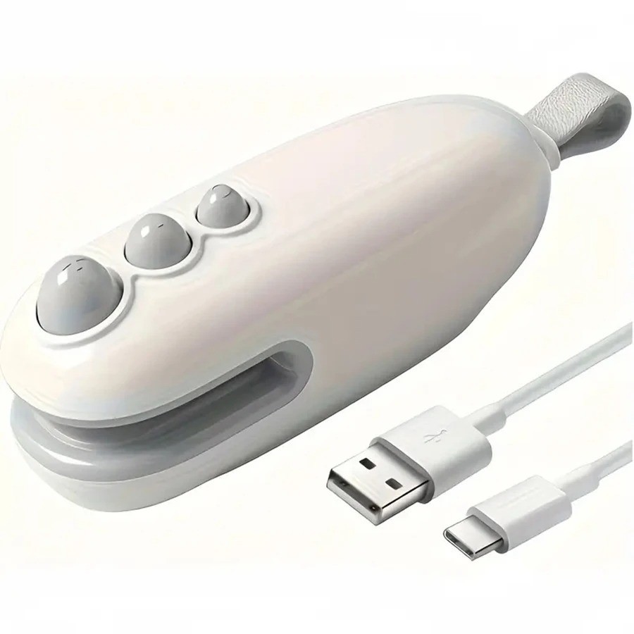 Rechargeable Mini Bag Sealer Magnetic Portable Handheld Heat Seal Device