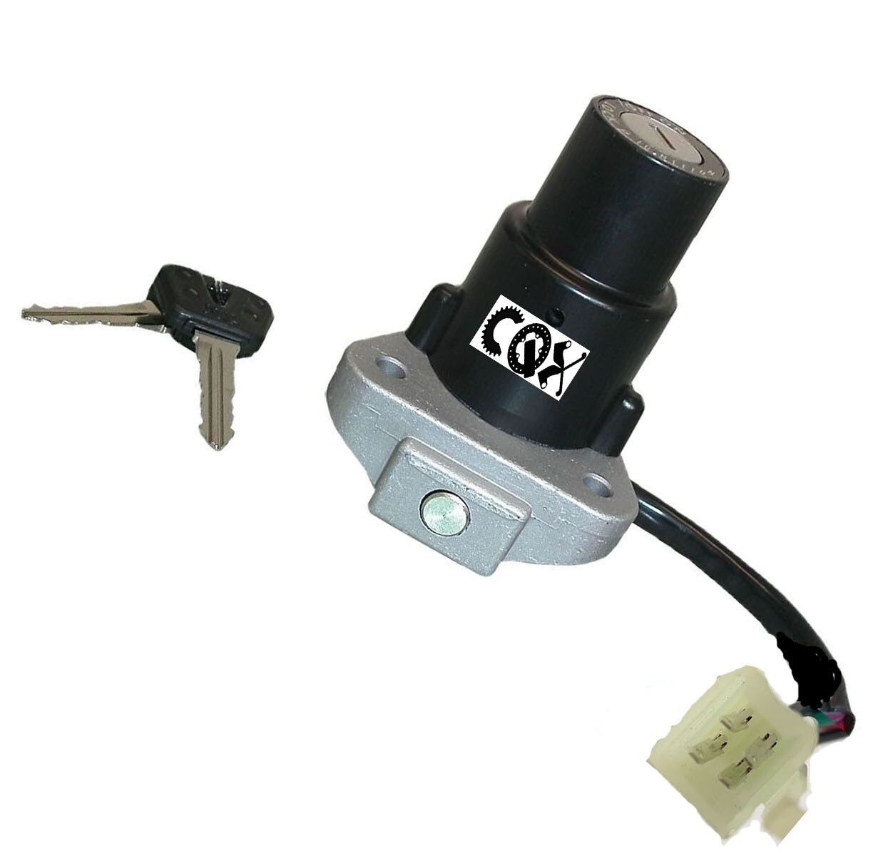 For Kawasaki Z200 Z250 ignition switch (1978-1983) 4 wires,