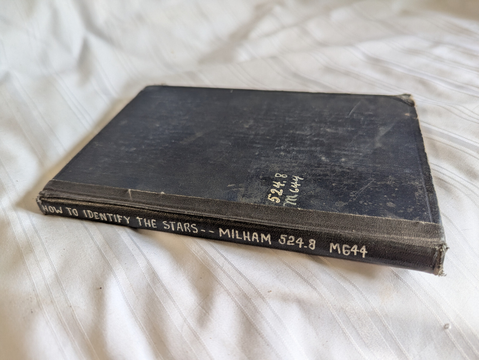 How to Identify the Stars Willis Milham, PhD 1925 HB book