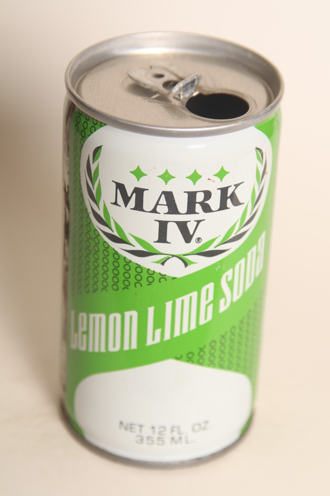 Mark IV Lemon Lime soda can - 12oz