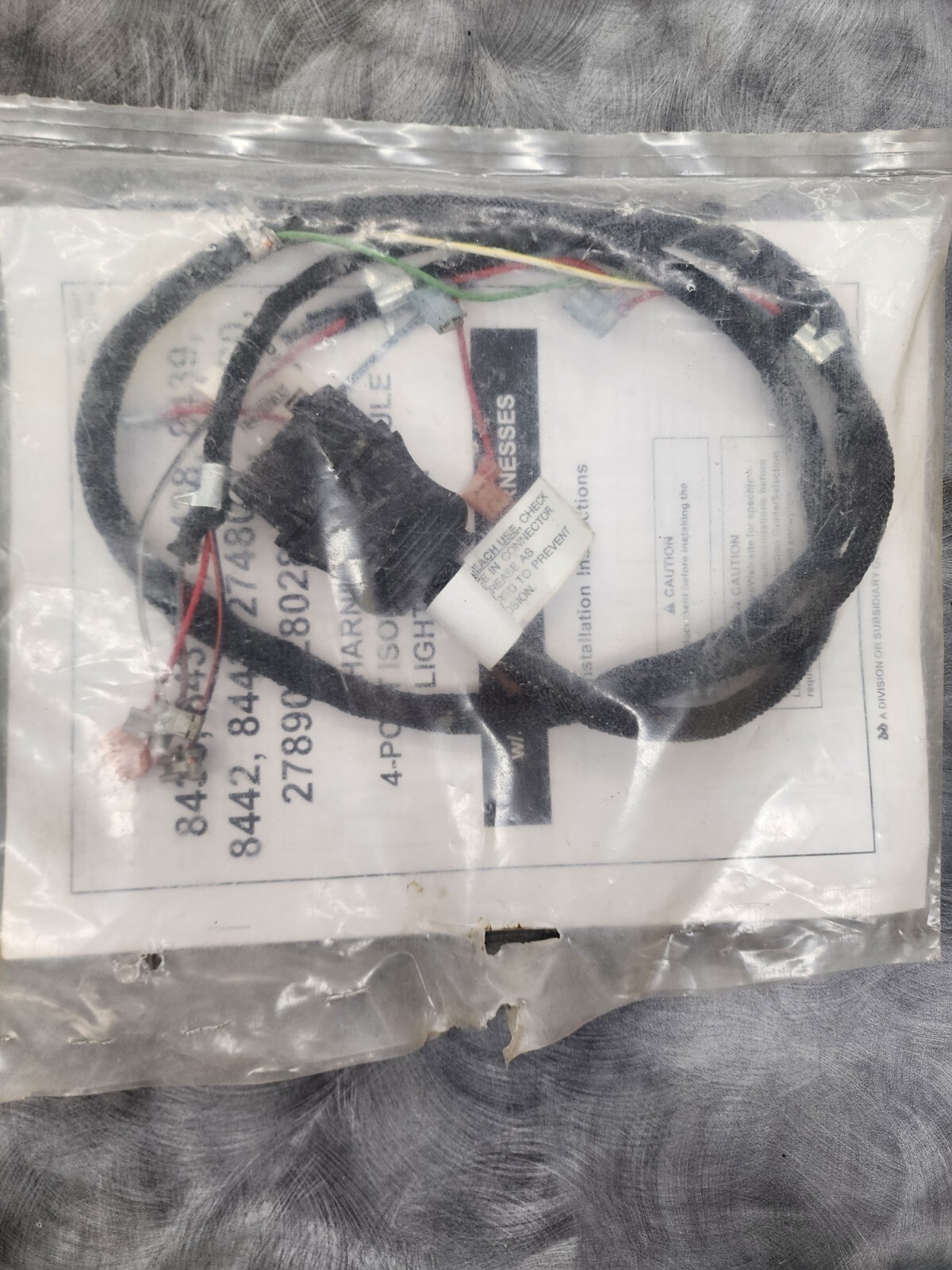 GENUINE OEM FISHER WESTERN SnowEx CONTROL HARNESS 26358