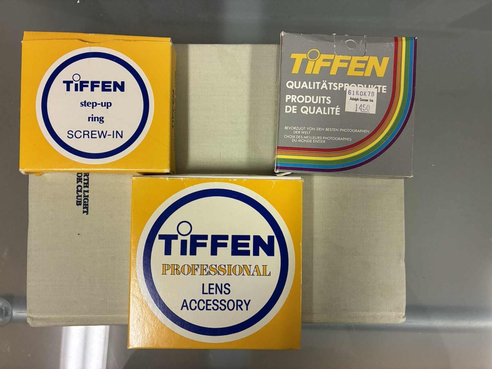 Vintage Tiffen Step Up Down Ring Lot Series 9 52-67 77-72 Adolph Gasser