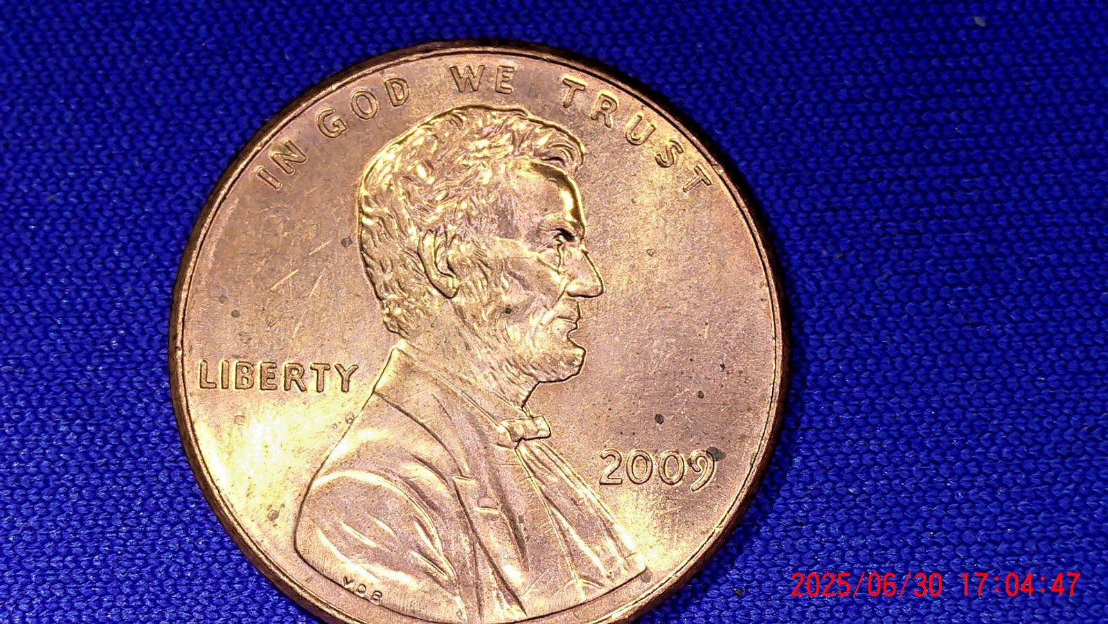 2009 Lincoln Penny Log Cabin Collectible No Mint Mark