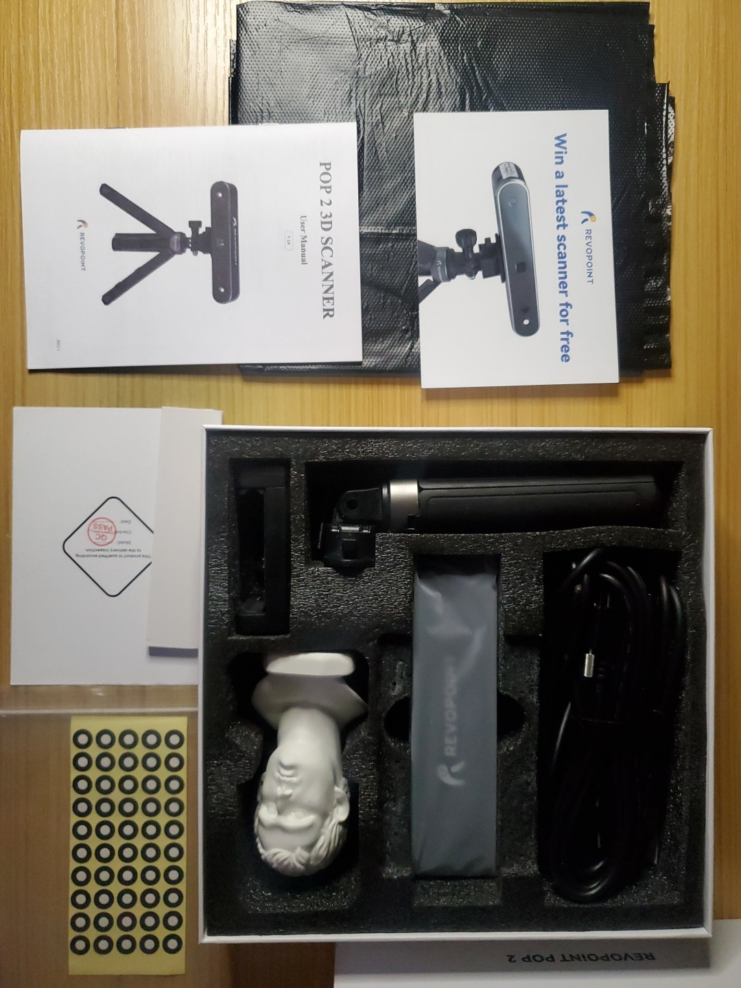 Revopoint POP 2 Handheld 3D Scanner – Excellent Condition!