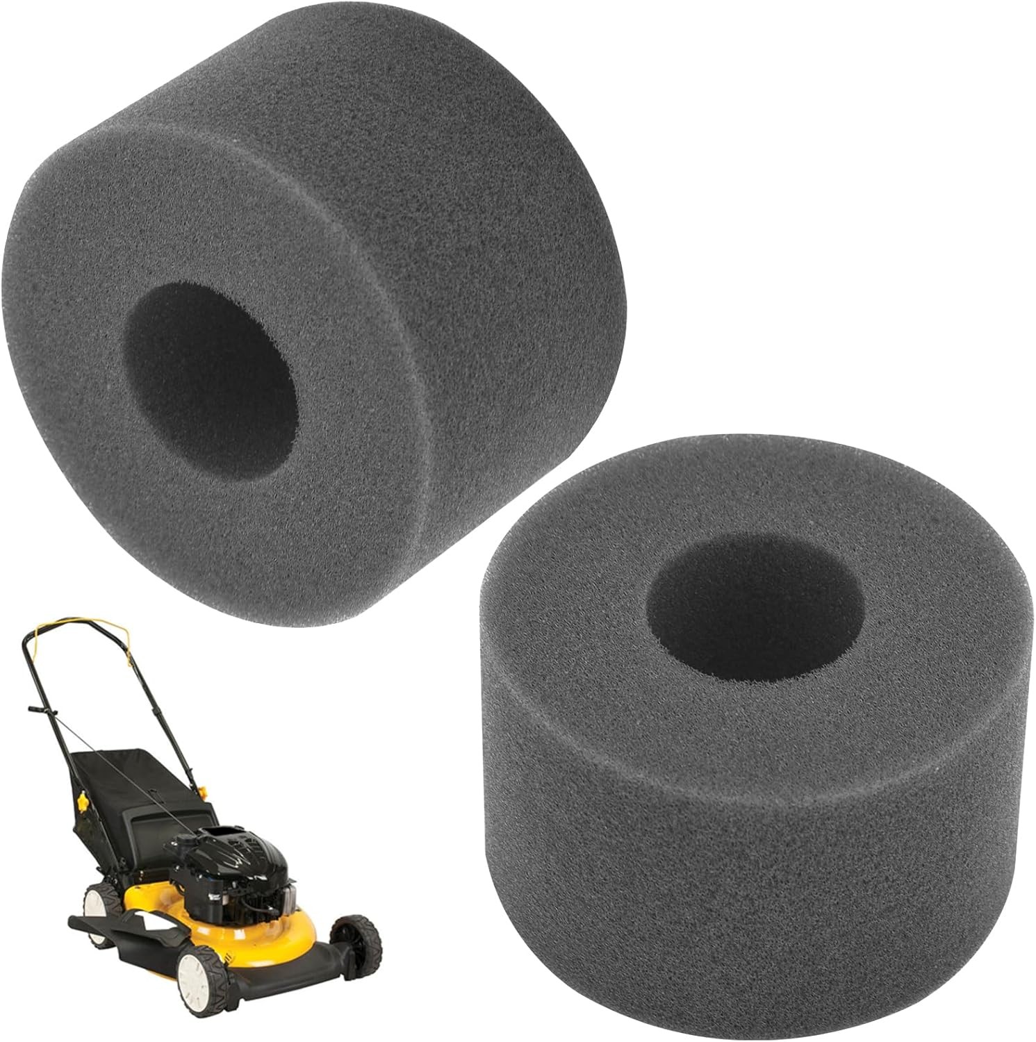 (2)Foam Air Filter For MTD 951-15137 751-15137 1P51 79cc 1P57 99cc 1P61 132cc  W