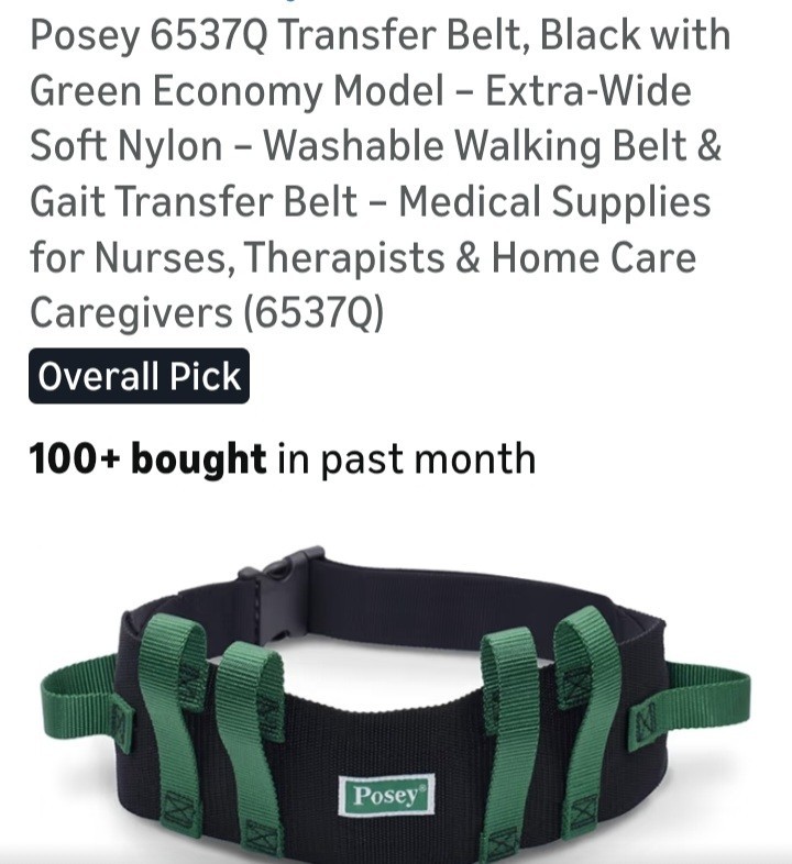 POSEY transfer belt
