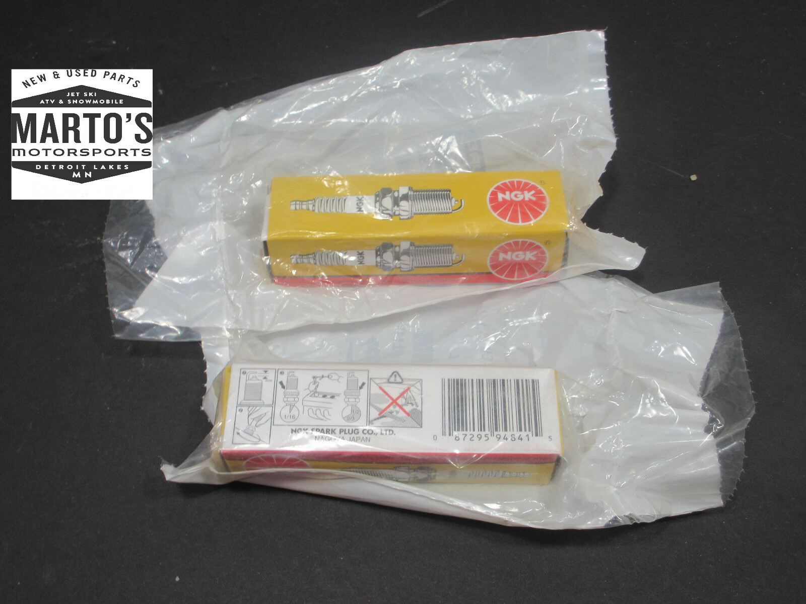 2 NEW POLARIS RMK PRO RUSH SWITCHBACK IQ SHIFT 600 800 GR9A-EG NGK SPARK PLUG