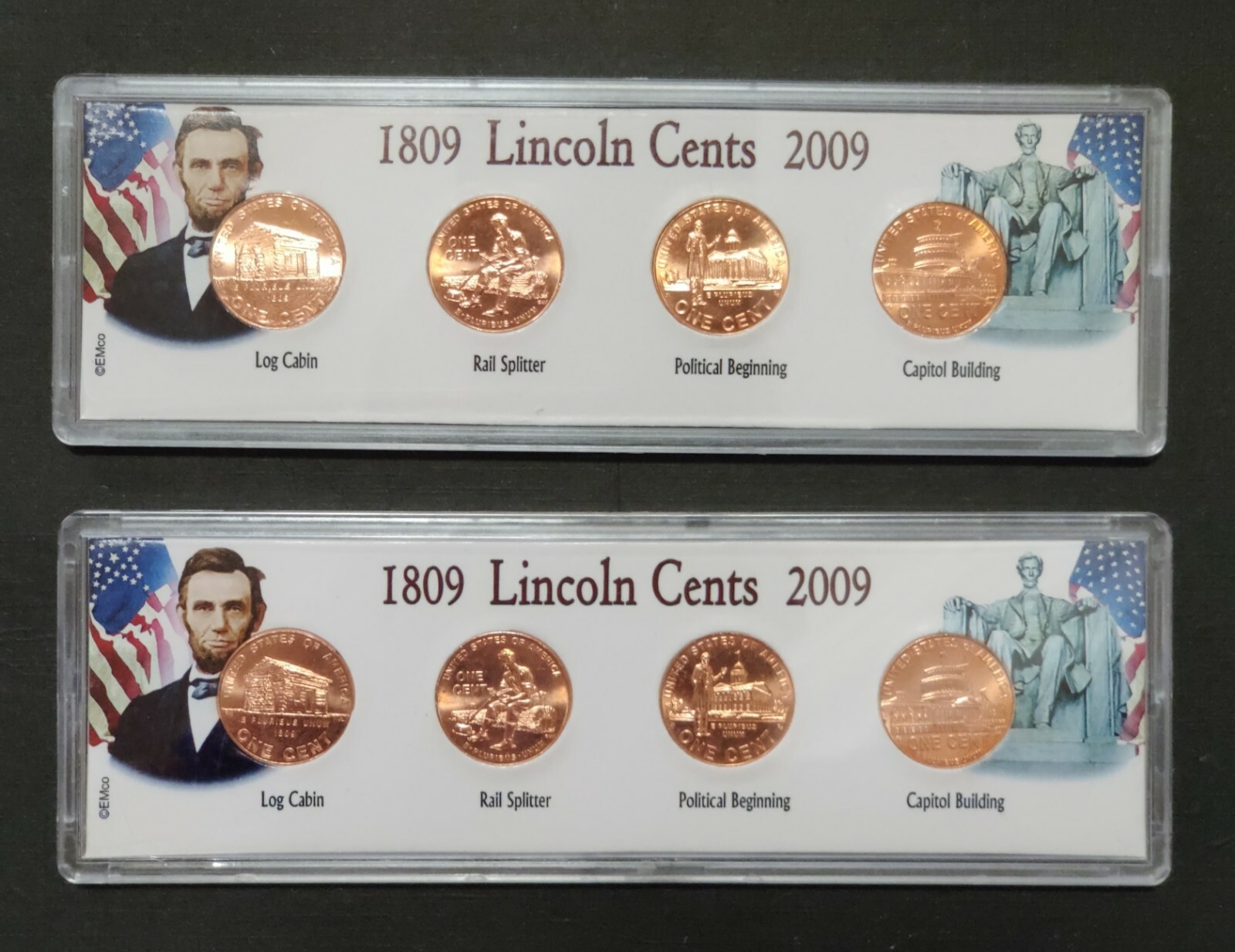 2009  Lincoln Bi-Centennial P&D 8 coins 4️⃣P & 4️⃣D , Direct from mint Rolls.