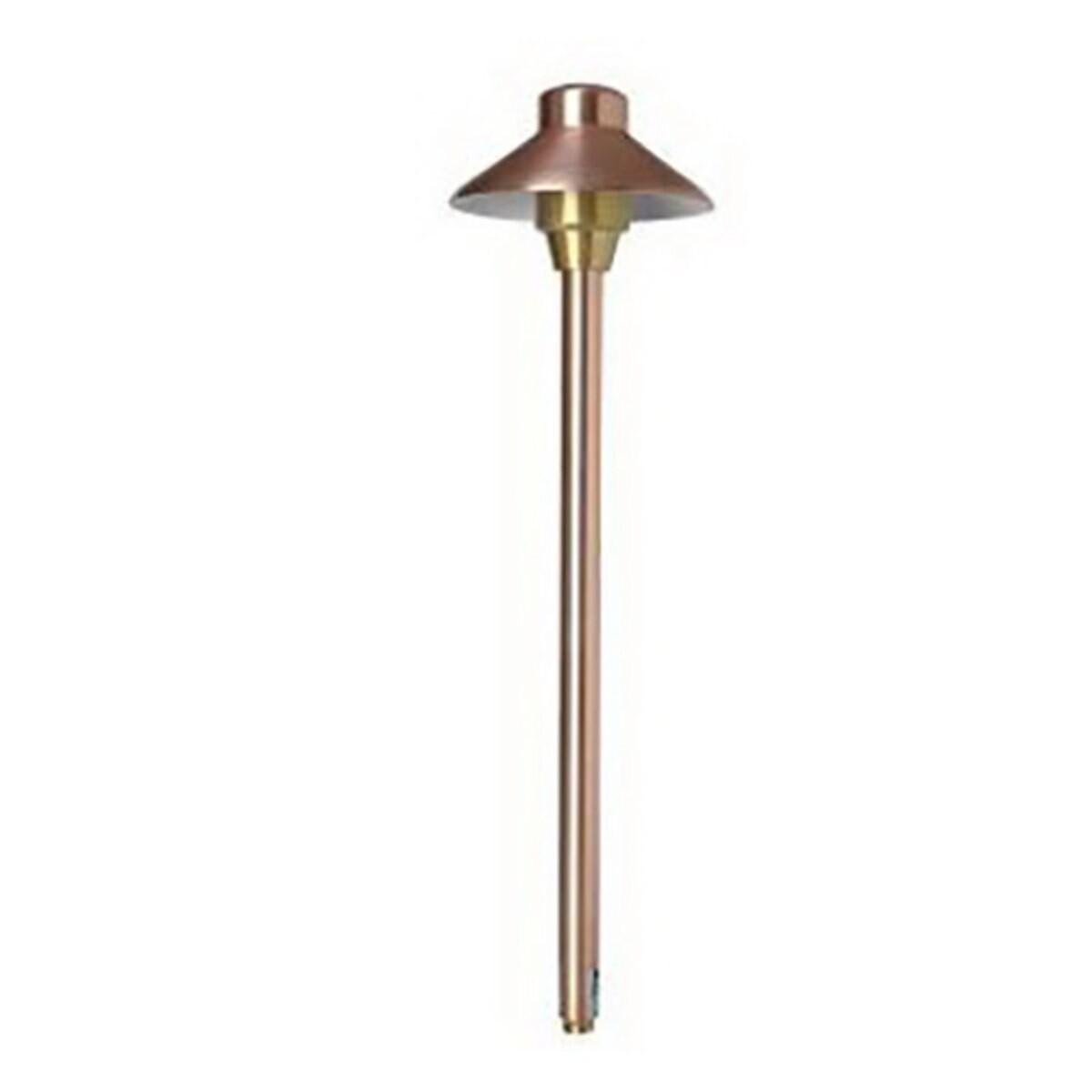 Unique Illuminator 6" Path Light 12" Copper 2W 3000K