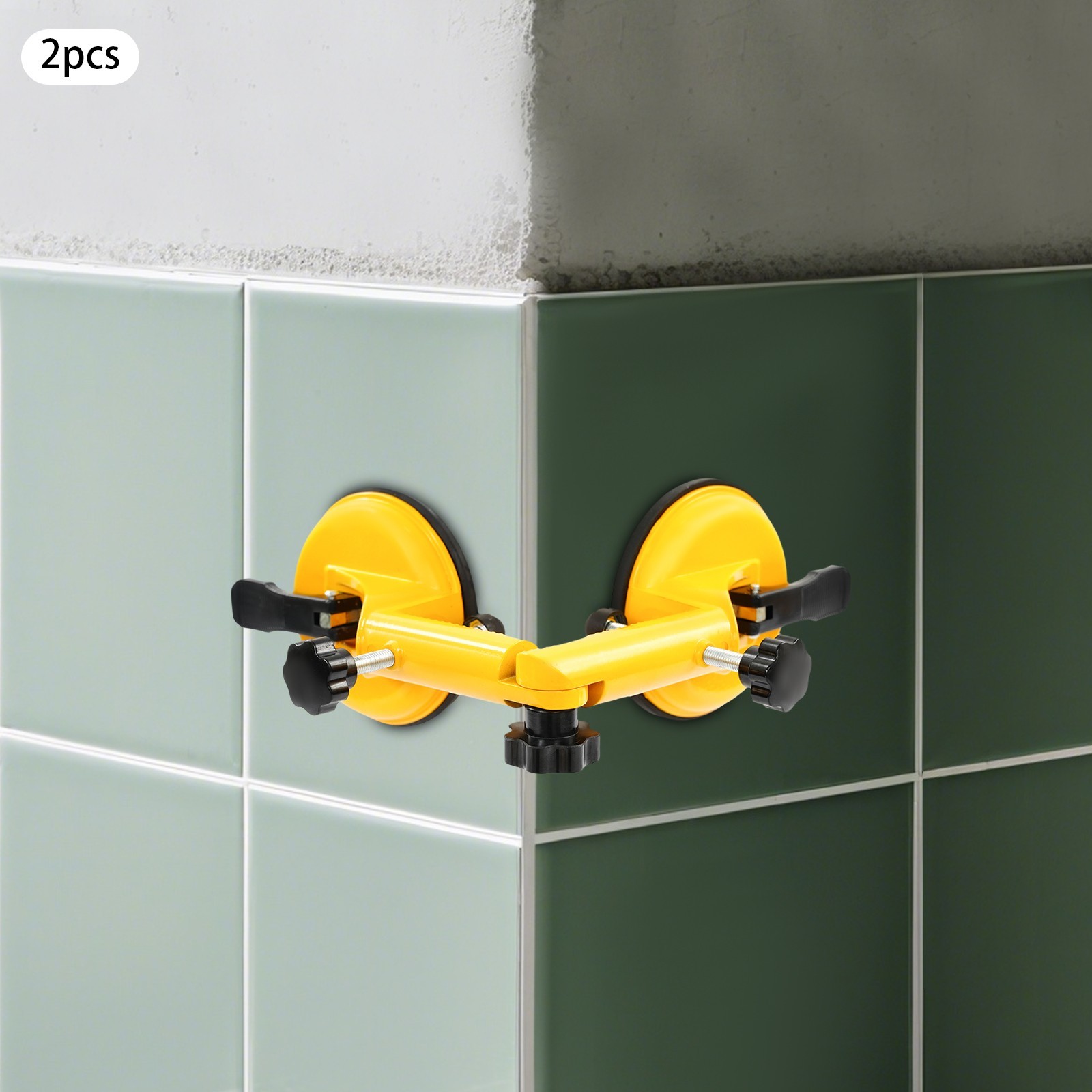 2Pcs Granite Seam Setter, Adjustable Vacuum Suction Cup, Seamless Stone Seam Set