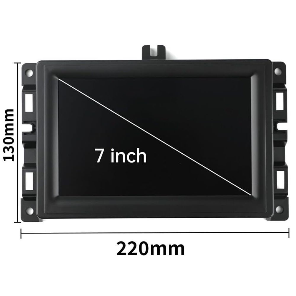 For 2017-2020 Jeep LCD Display Touch Screen Compass Radio Navigation Replace 7"