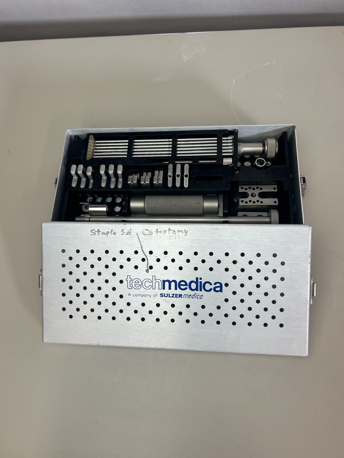 Tech Medica Complete Osteotomy Instrument  Set w/ Container