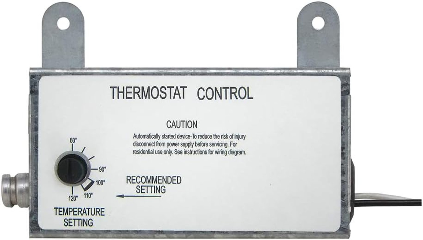 ILG-002T Fan Thermostat Control Box, Silver
