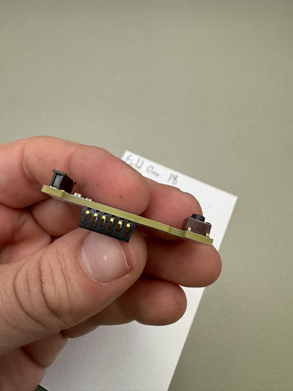 Field One Force V1 OLED Power Button Board