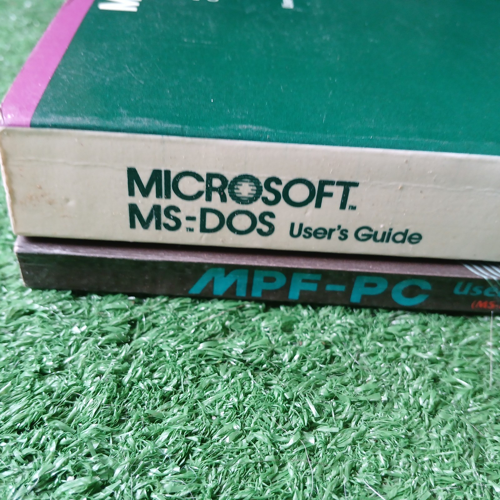 2 MICROSOFT MS-DOS/MPF-PC USER MANUALS 1983,1985 MULTITECH INDUSTRIAL CORP VTG