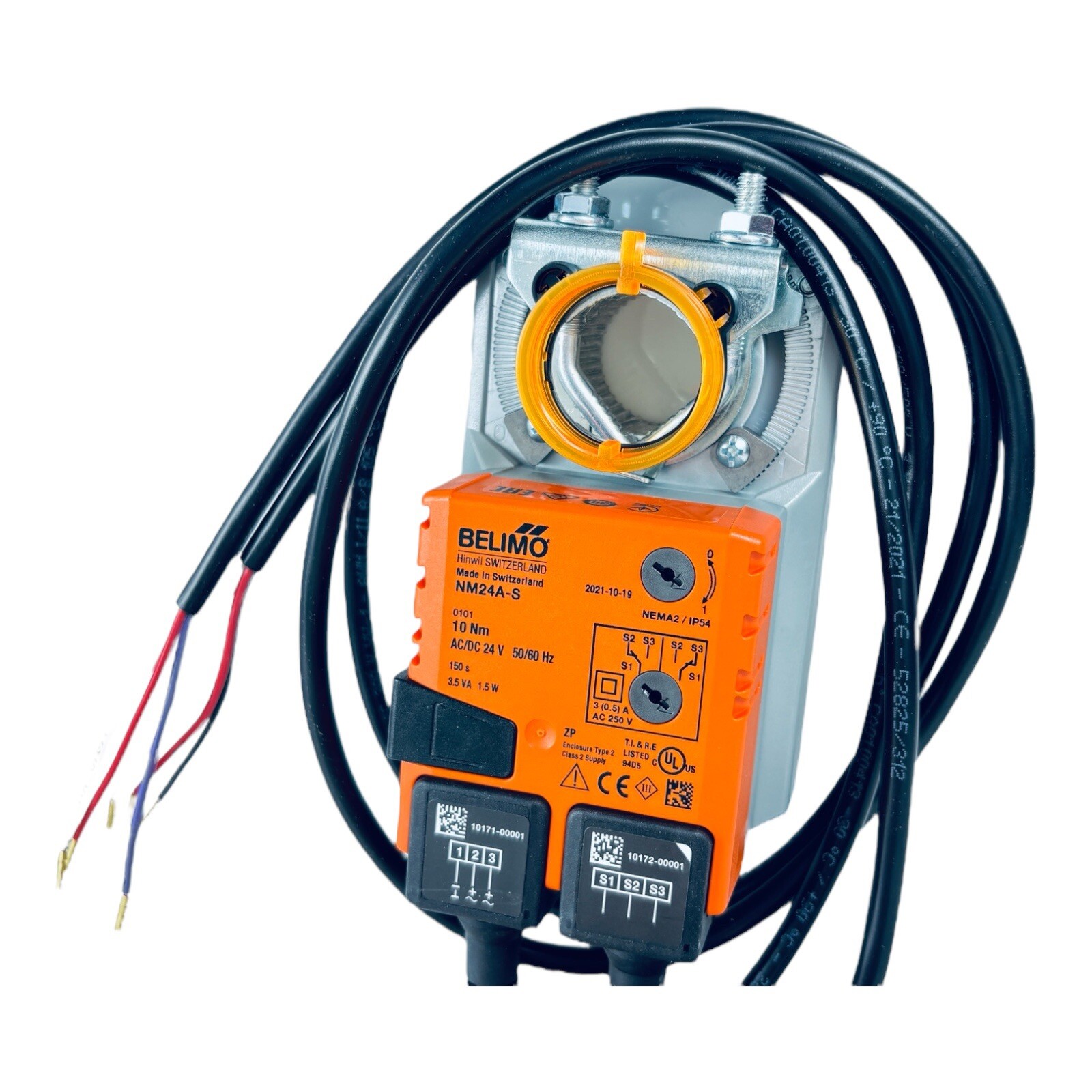 Belimo NM24A-S air damper actuator with connection cable without emergency function 10 Nm