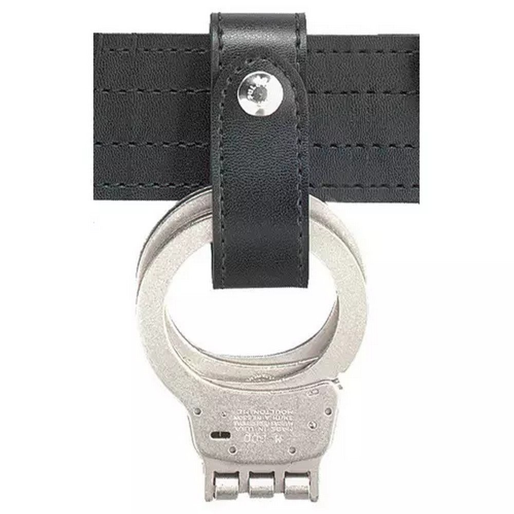 Safariland Handcuff Case Nylon Look Strap-Snap Black - 690-22PBL