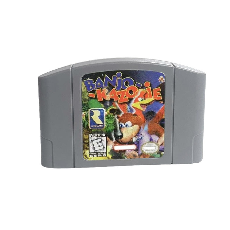 BANJO-KAZOOIE Game Cartridge For Nintendo 64 Console Tested Free Shipping