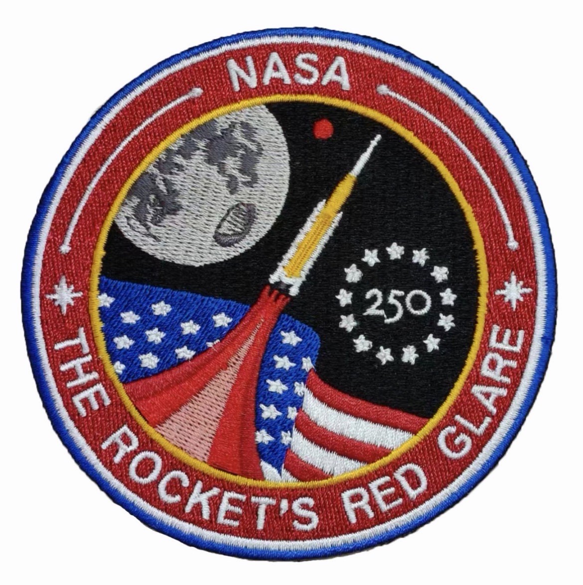 NASA Artemis SLS United States Semiquincentennial Rocket's Red Glare Patch