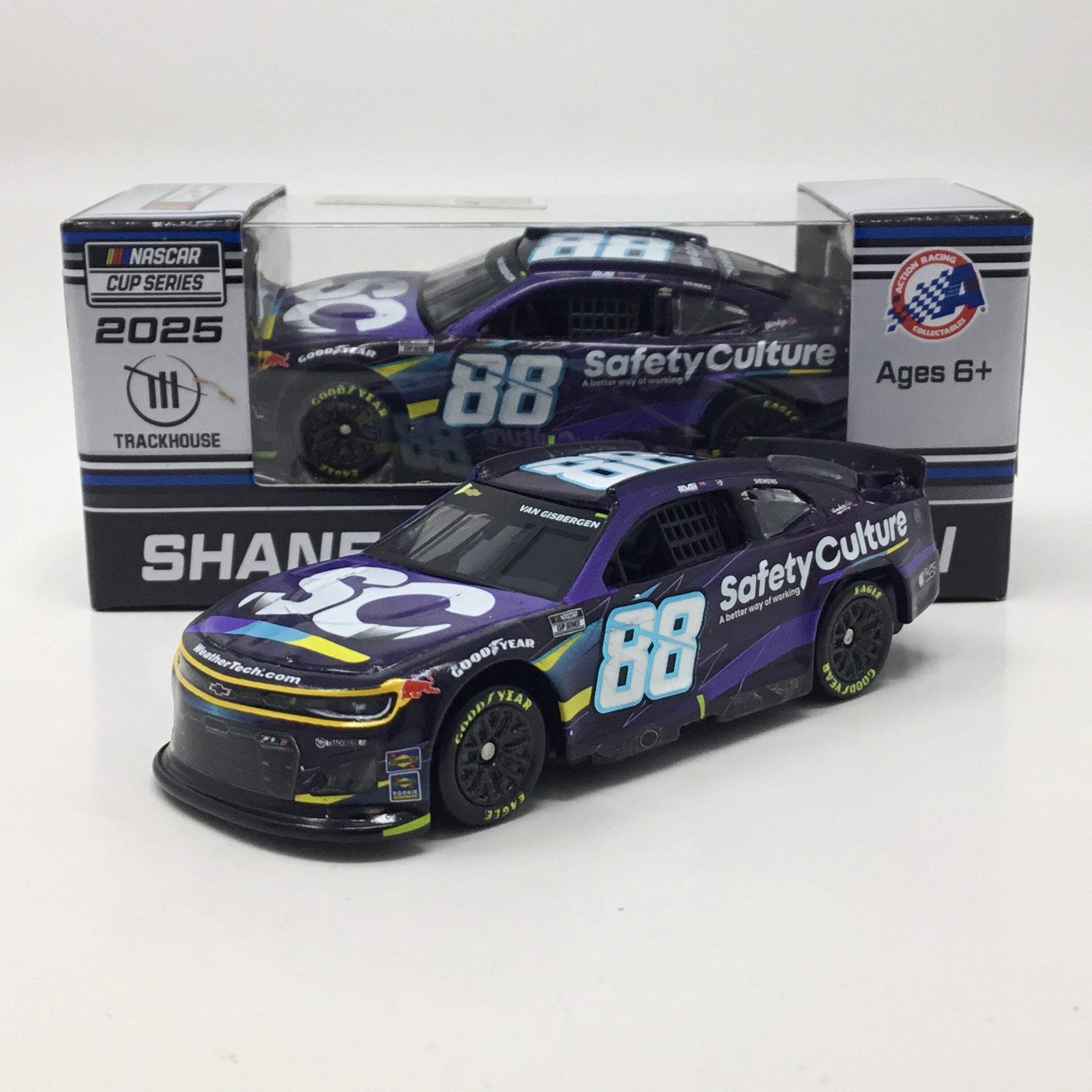 Shane Van Gisbergen 2025 Safety Culture Mexico City Race Win 1:64 Diecast
