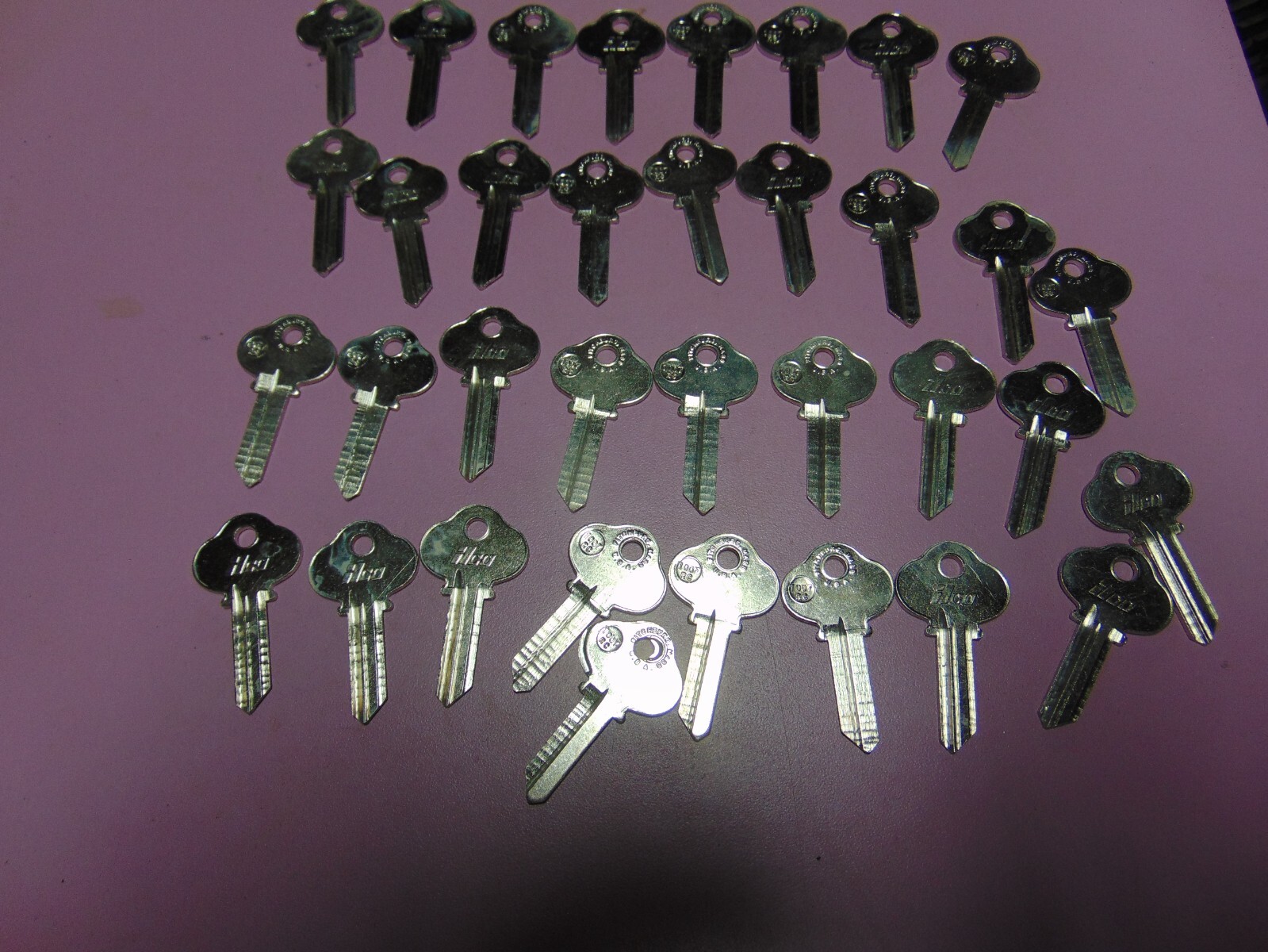 35  KEYS  SARGENT  1007 RC   5  PIN KEYS BLANKS UNCUT       LOCKSMITH
