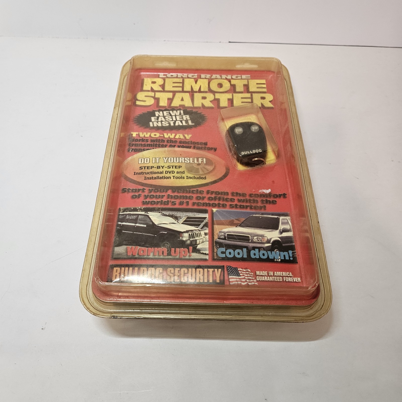 Vintage Bulldog Security Long Range Remote Starter Rs79
