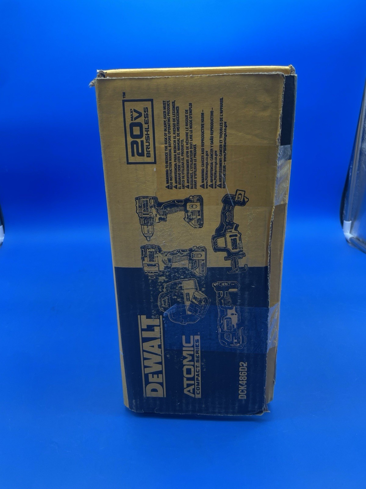 DEWALT 20V MAX Atomic 4 Tool Combo Kit - DCK486D2