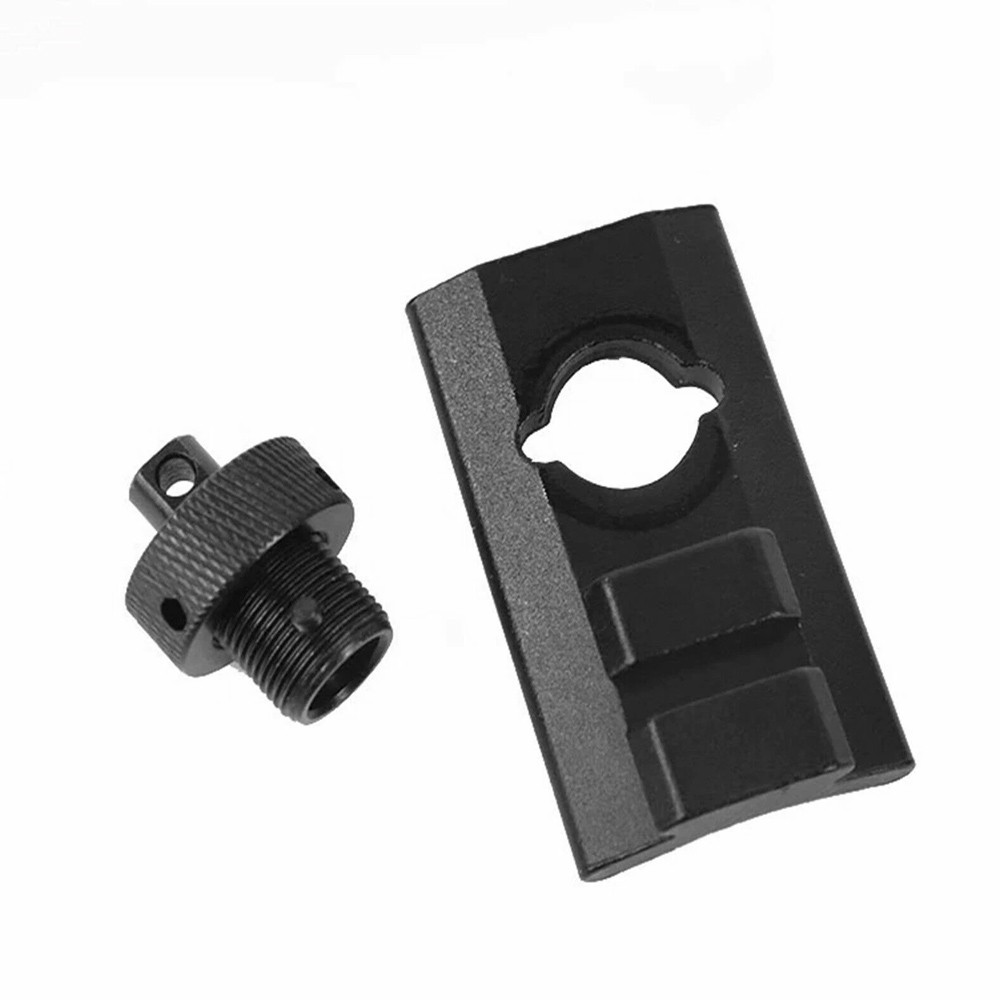 Tactical Aluminum Sling Swivel Stud to Picatinny Rail Mount Adapter Hunting