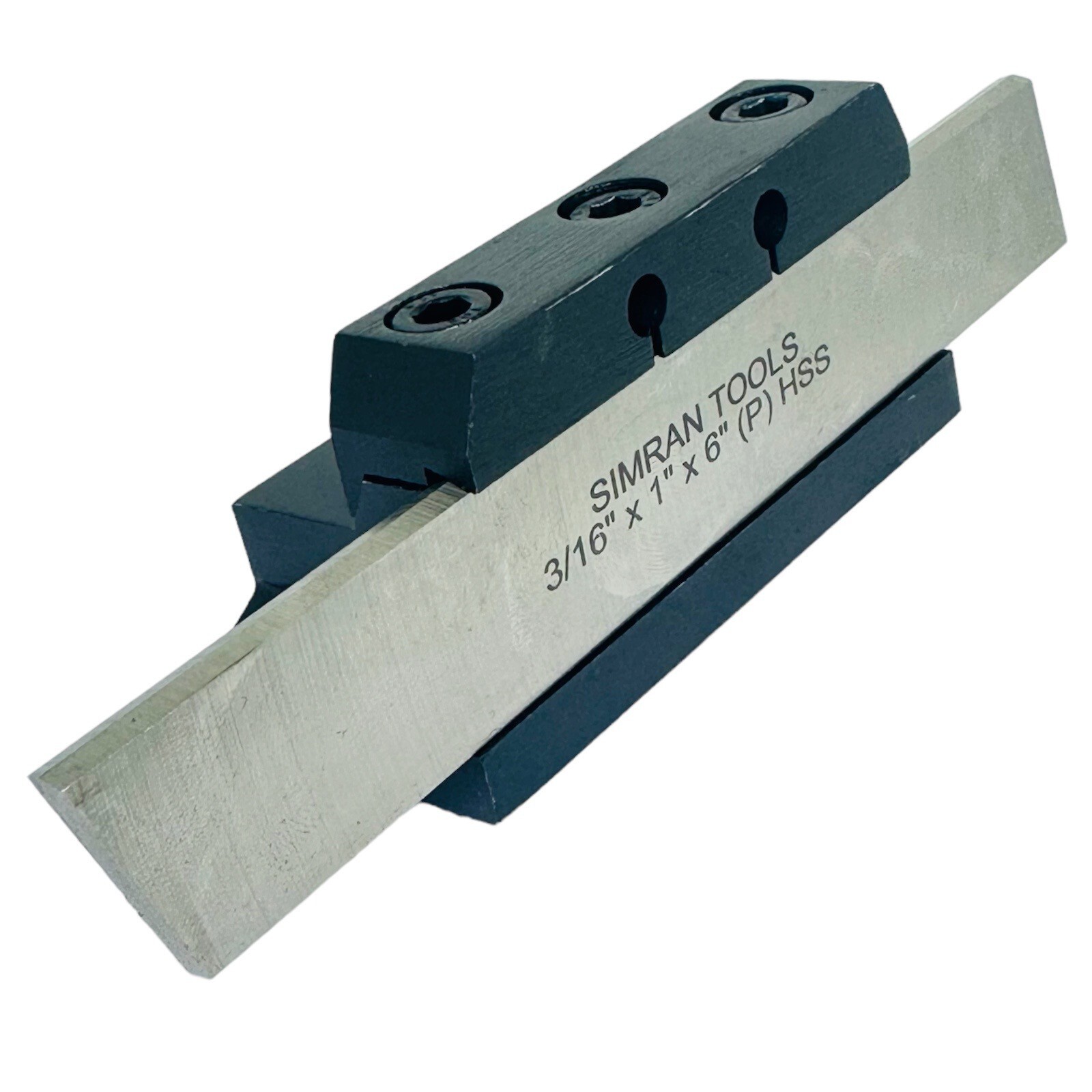 Lathe Clamp Type Parting Cut Off Tool Holder 16mm Shank With 3/16" x 1" x6"Blade