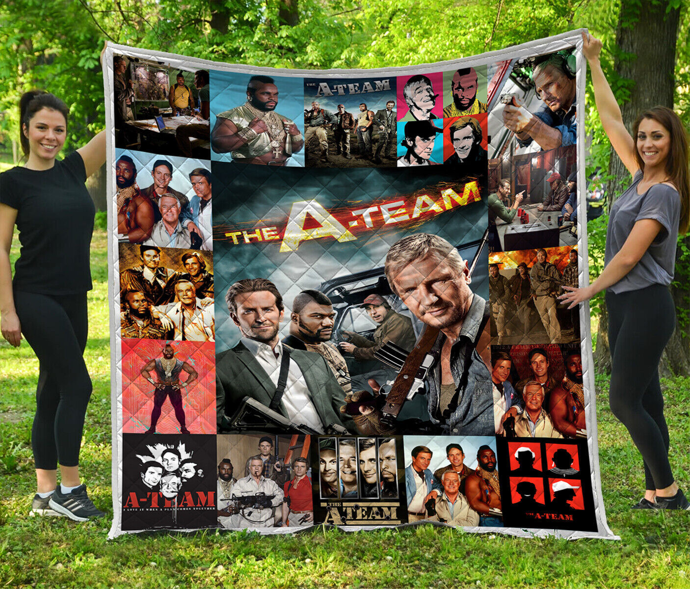 The A-Team Quilts, Brotherhood, Courage & 80s Adventure Nostalgia