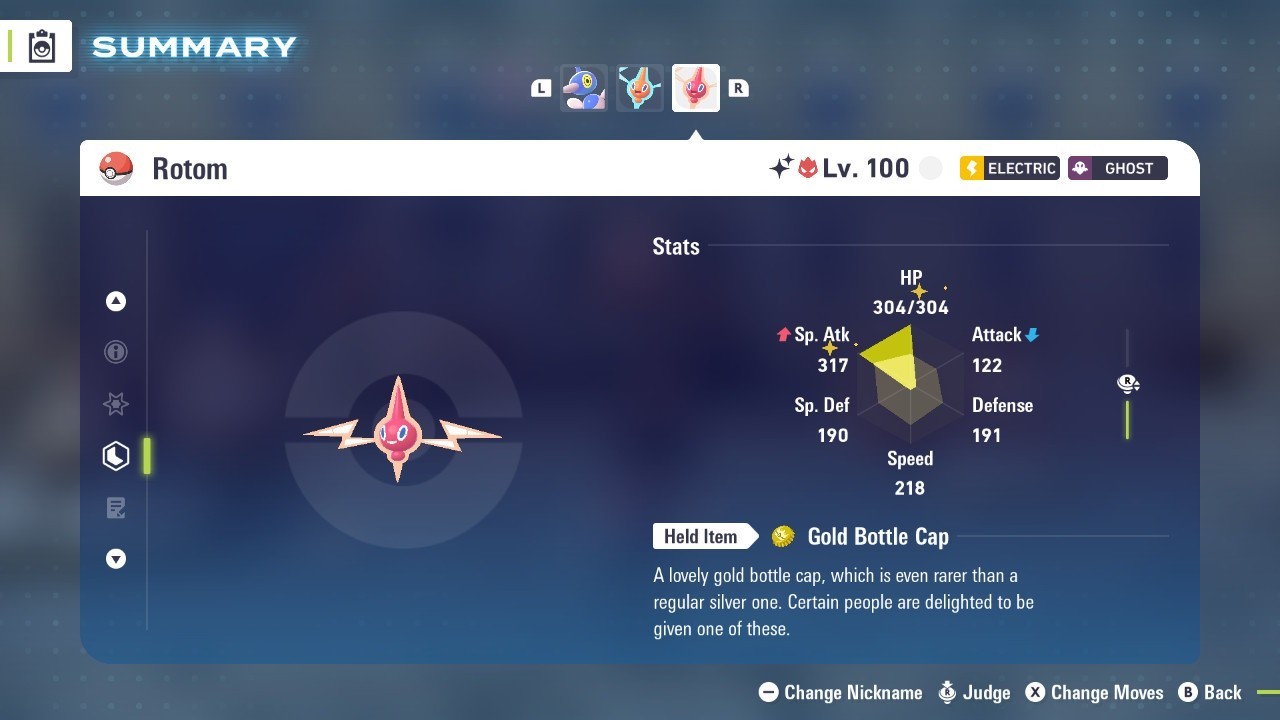 Pokémon Legends: Z-A Shiny Rotom 6iv ✨Max EV✨ ALPHA