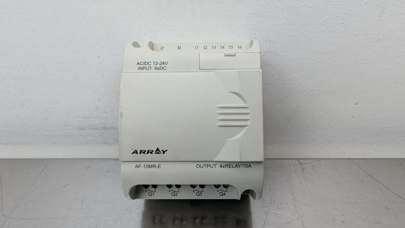 Array AF-10MR-E Programmable Controller 12/24V AC/DC IN: 6xDC OUT:4xRelay/10A