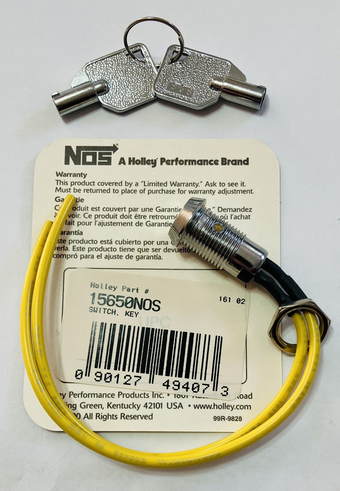 NOS Nitrous System Lock Out Switch 15650NOS