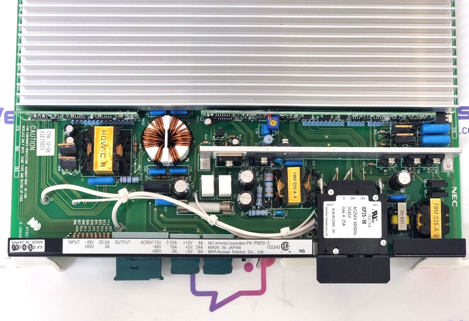 NEC PA-PW55-C Power Circuit Board