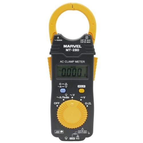 MARVEL MT-280/Digital AC Clamp Mater 100g Size 175x57x16mm with Case