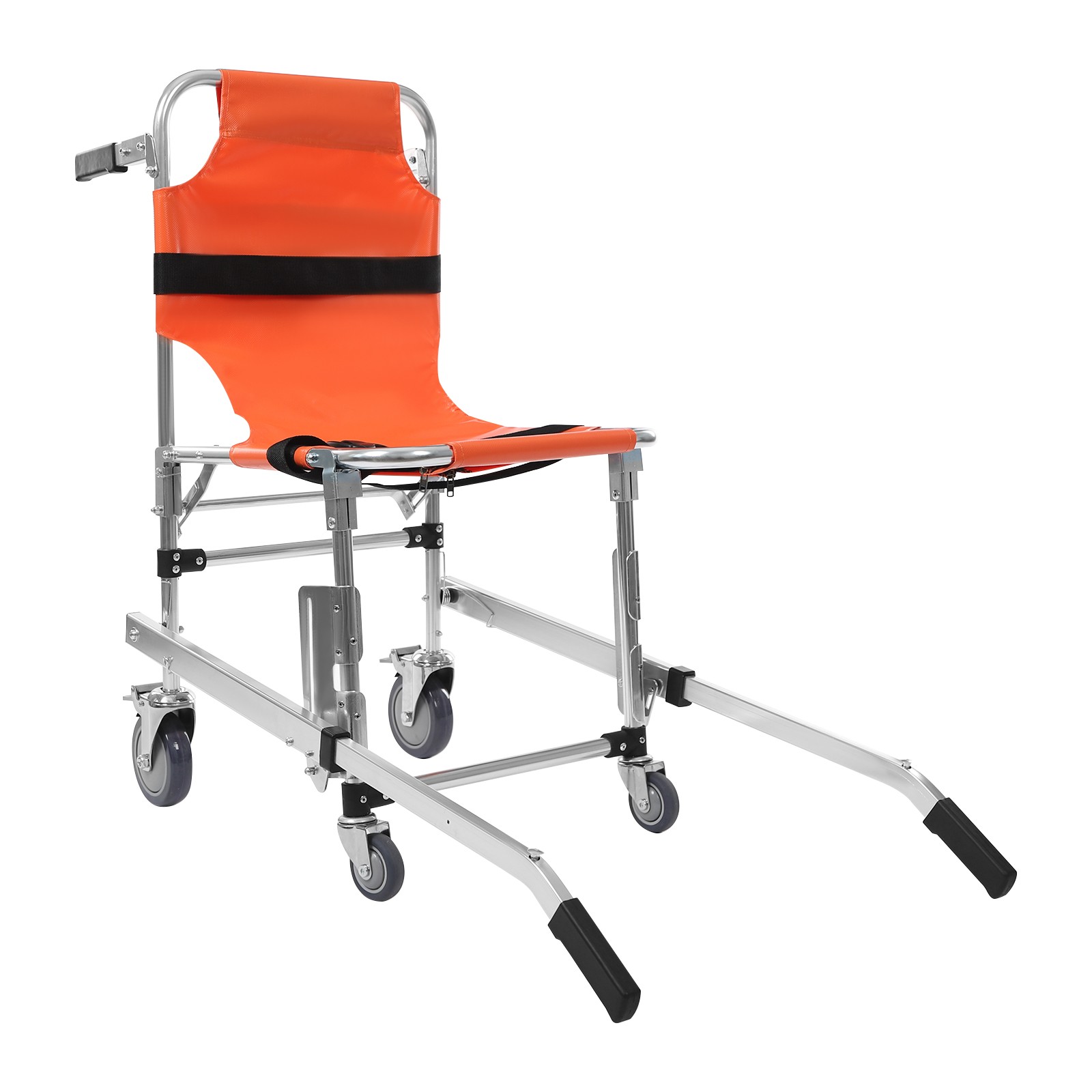 Multi-function Mobility Chair Emergency Stair Climbing Wheelchair W/safety Strap