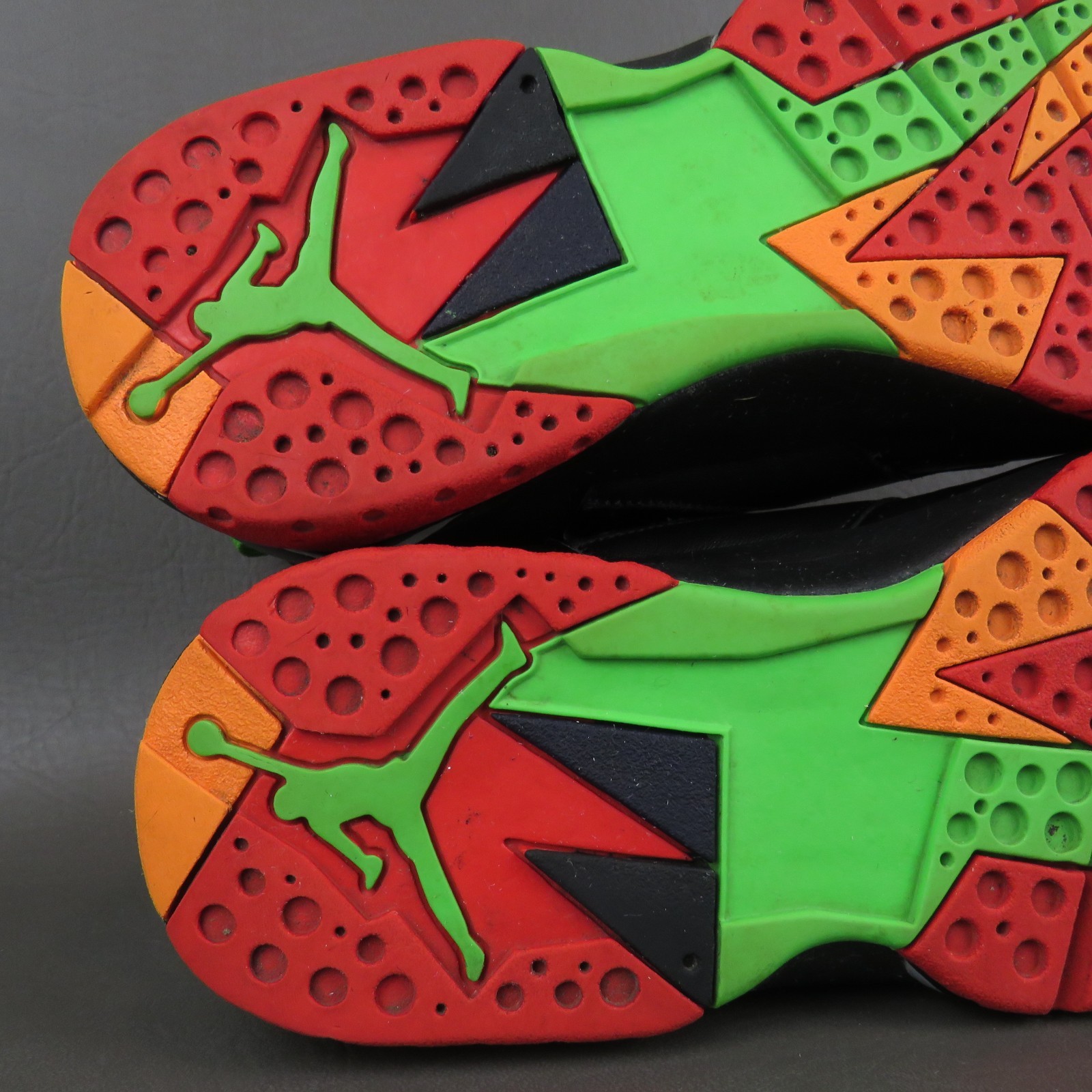 Nike Shoes - 2015 Air Jordan 7 Marvin the Martian Bred Green Purple - Sz 10 Mens